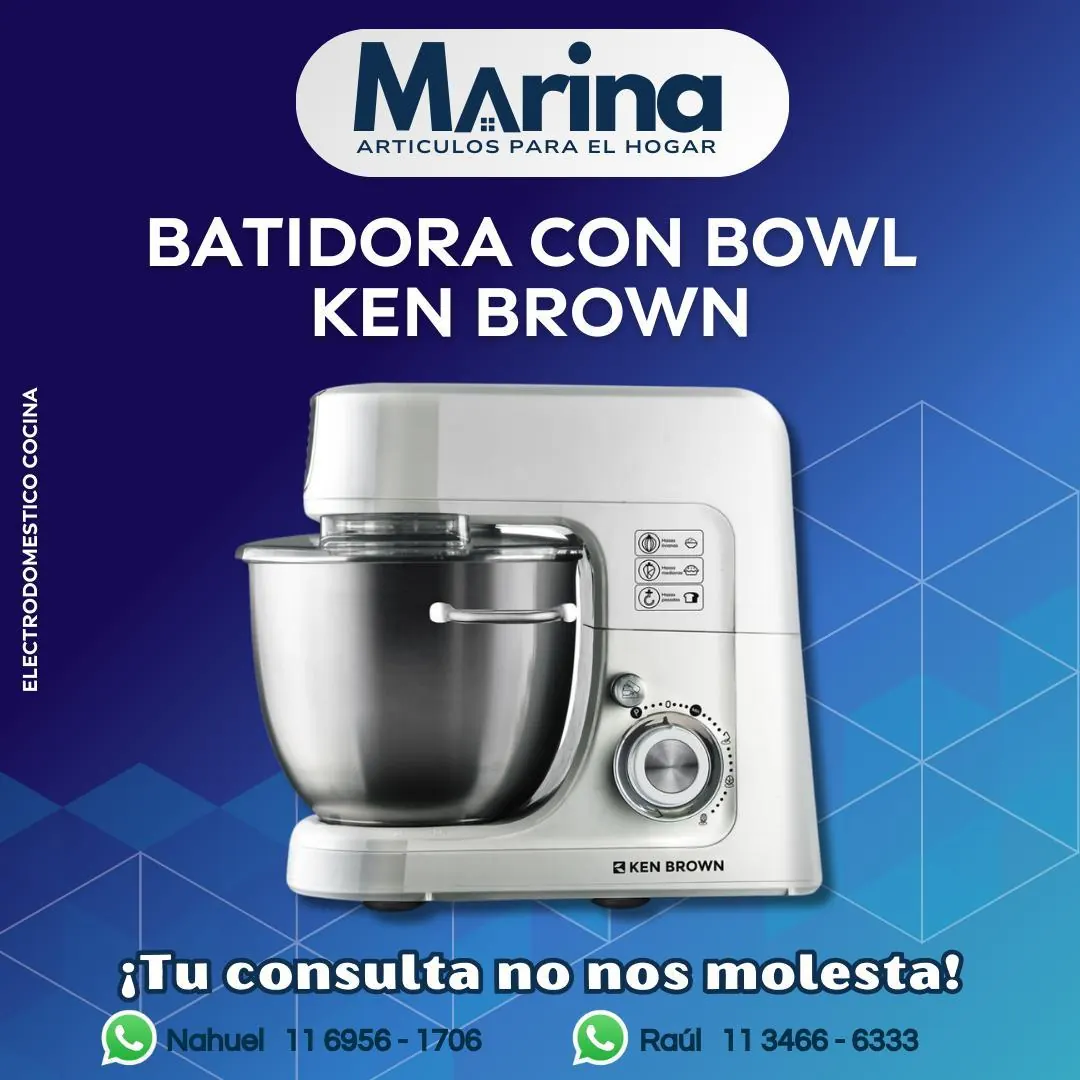 Batidora con Bowl Ken Brown